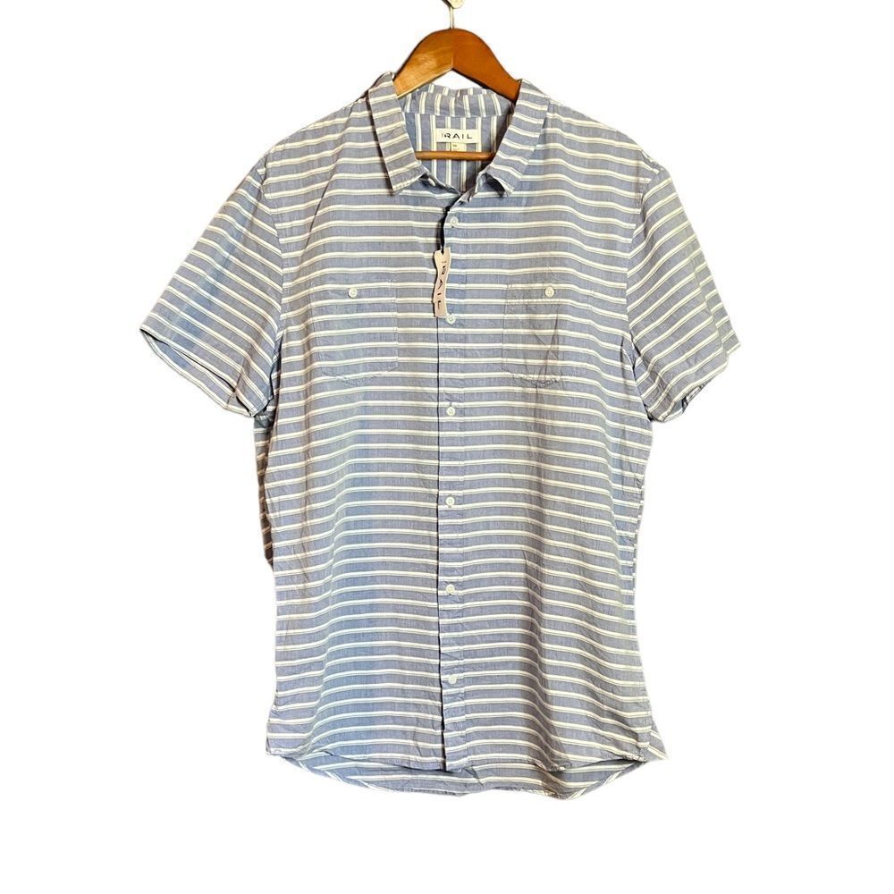 NWT!‎ The Rail short sleeve button up shirt